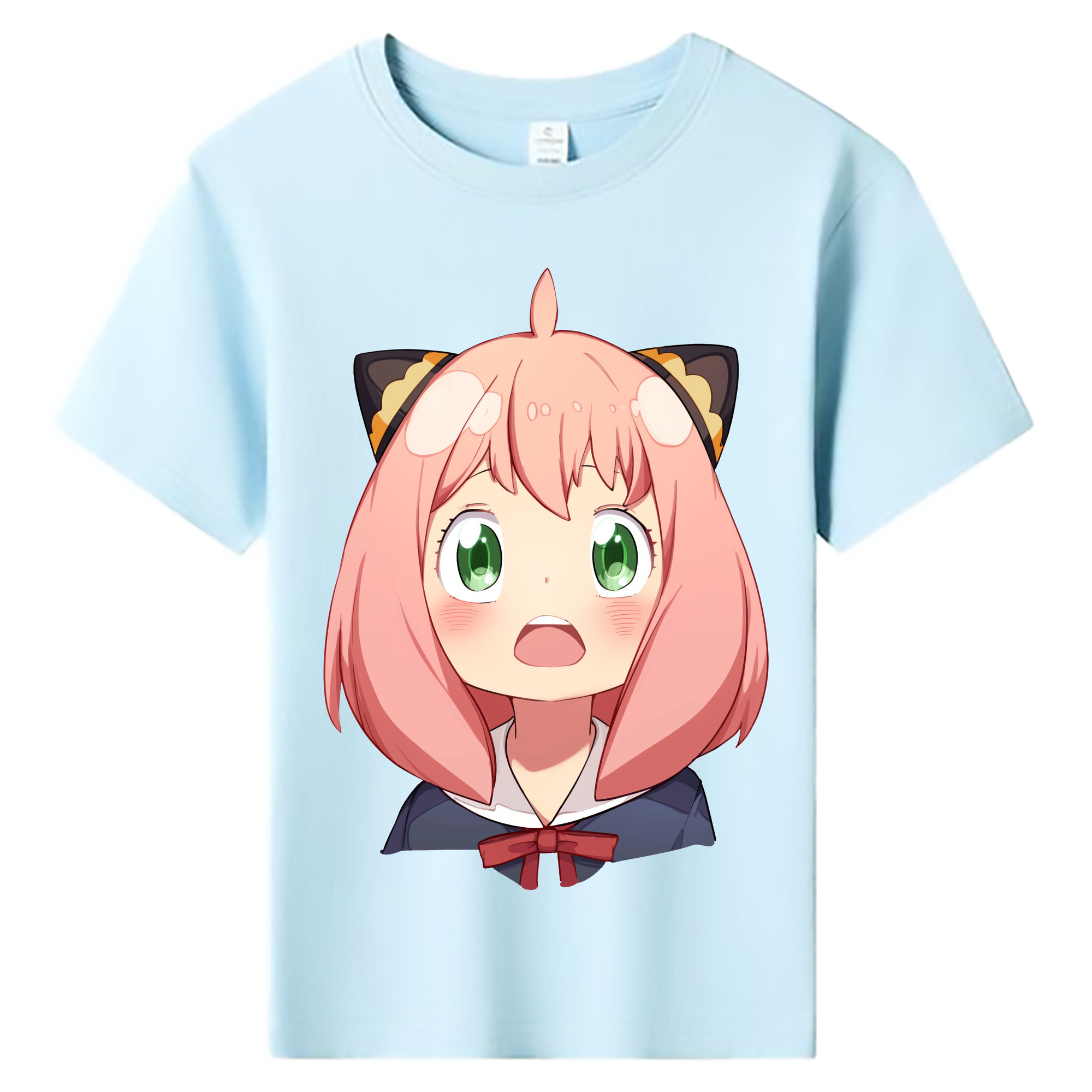 （画像用） SPY×FAMILY间谍家家酒 綿100％キッズTシャツ（フロントプリント）